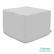 Universal Outdoor Patio Ottoman Cover in Presidium Gray (Square, Round, Rectangle) - Tarra Home