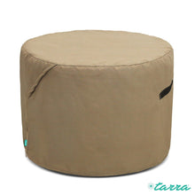 Universal Outdoor Patio Ottoman Cover in Presidium Tan (Square, Round, Rectangle) - Tarra Home